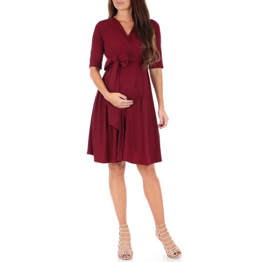 Maternity Nursing Dress – Comfortable Pregnancy Clothes for Women