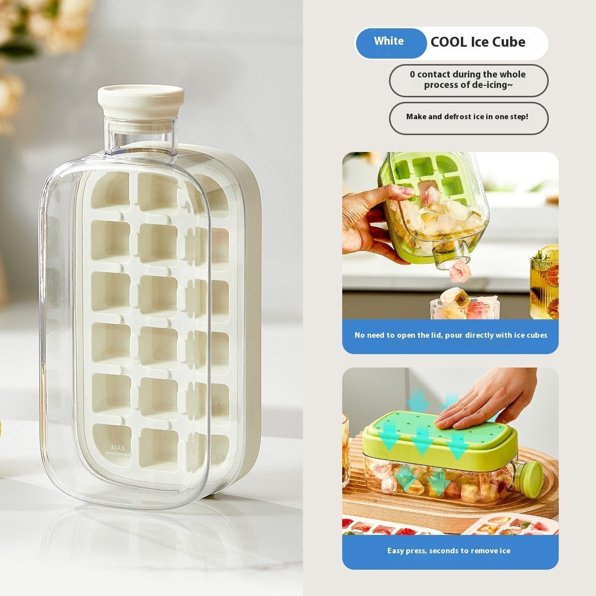 Quick-Chill Cooling Cup | Portable Instant Ice Maker for Refreshing Drinks