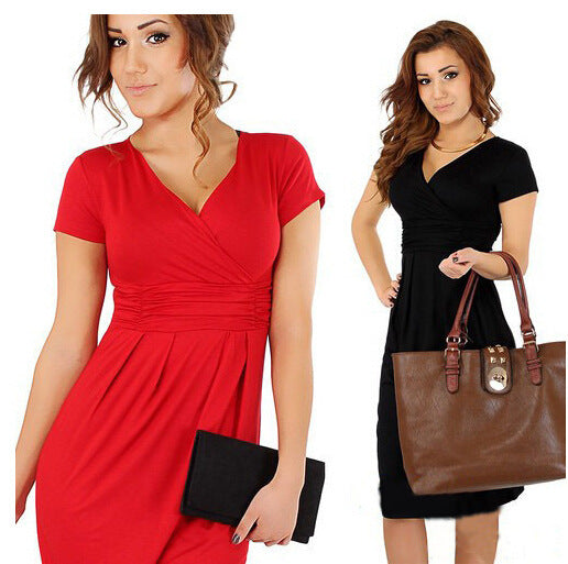 Pregnant Women’s Stretch Dress – Maternity Bodycon Outfit for Pregnancy