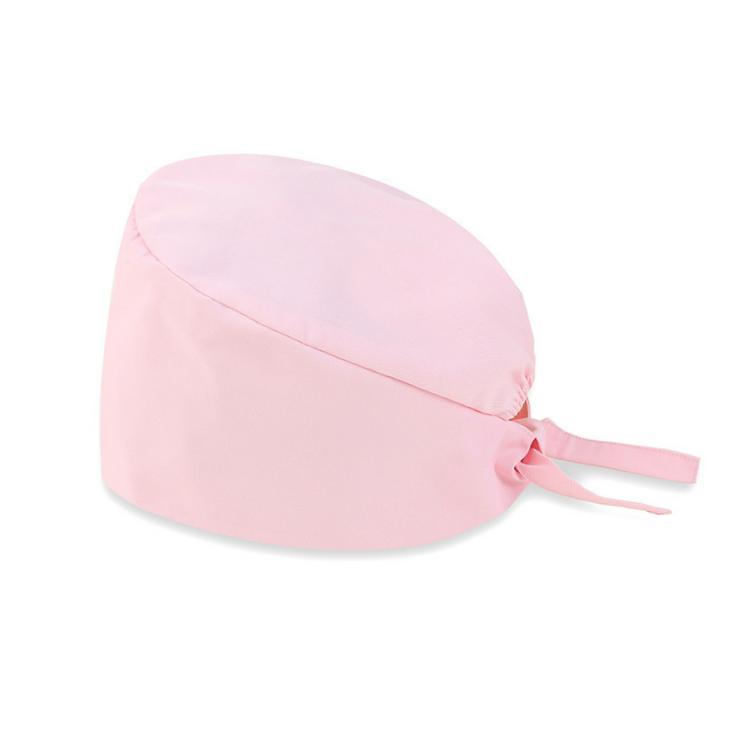 Pure Cotton Adjustable Nurse Cap – White Surgical Headwear for Women Doctors & Nurses