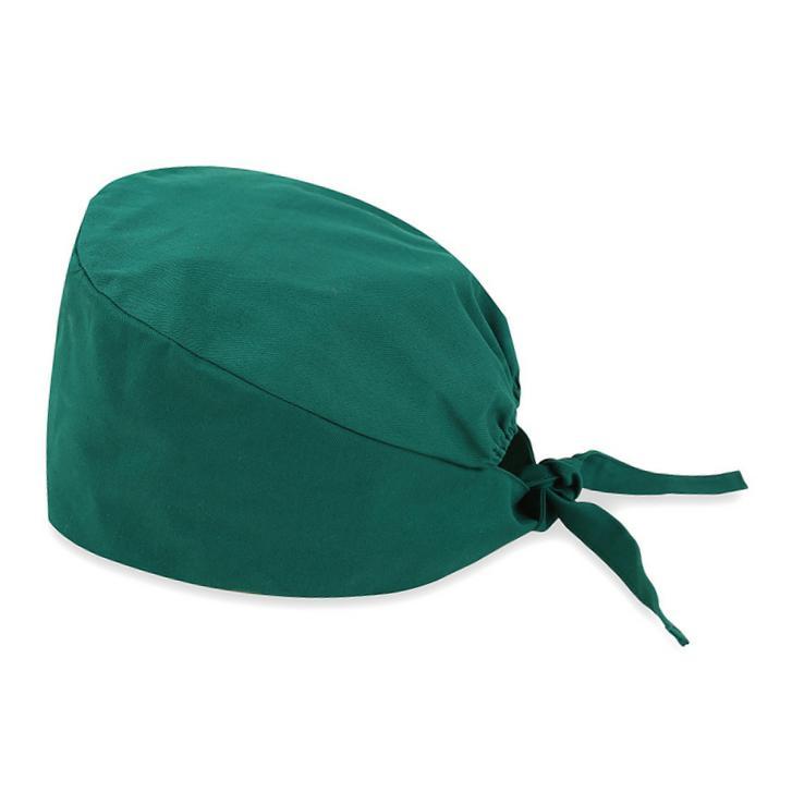 Pure Cotton Adjustable Nurse Cap – White Surgical Headwear for Women Doctors & Nurses