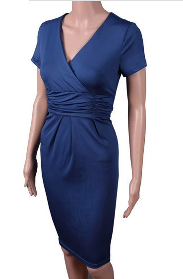 Pregnant Women’s Stretch Dress – Maternity Bodycon Outfit for Pregnancy