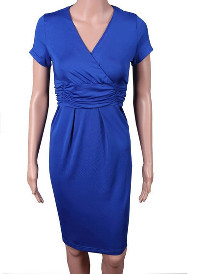 Pregnant Women’s Stretch Dress – Maternity Bodycon Outfit for Pregnancy