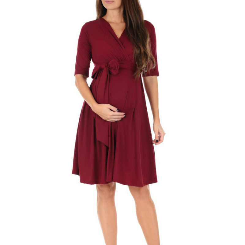Maternity Nursing Dress – Comfortable Pregnancy Clothes for Women