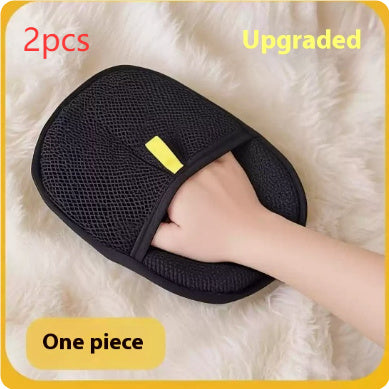 Pet Hair Remover Glove | Deshedding Brush Mitt for Dogs & Cats