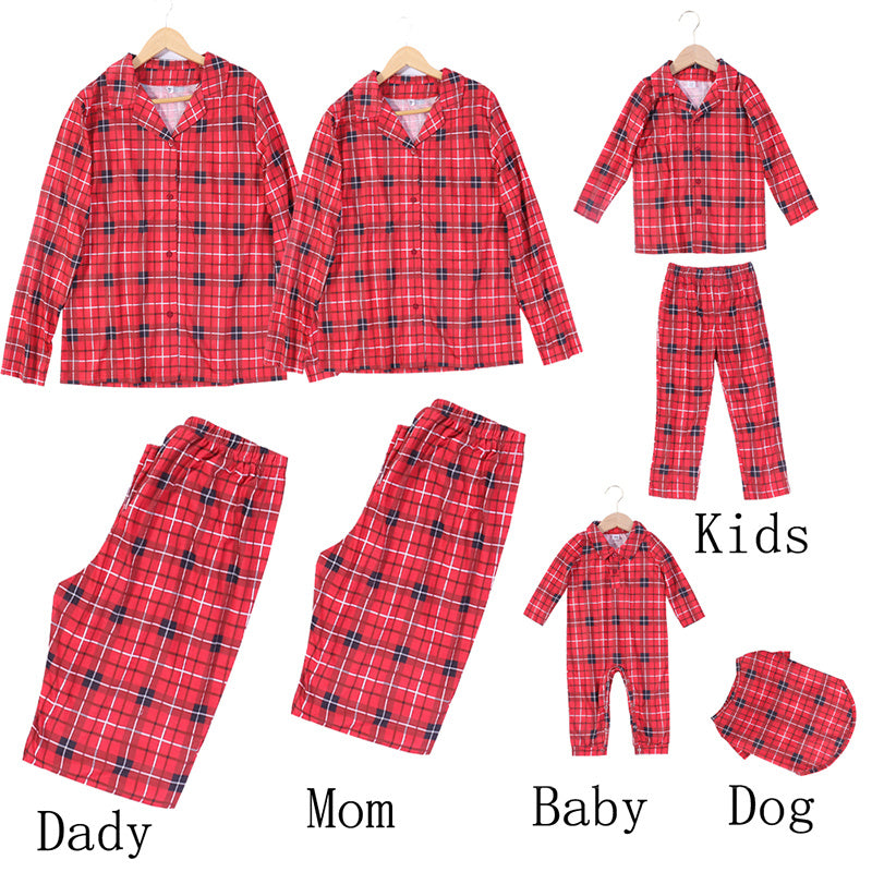 New Christmas Matching Family Pajamas Set – Holiday Print Xmas Sleepwear for the Whole Family