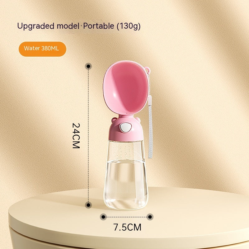 Outdoor Pet Water Bottle & Feeder | Portable Travel Bowl for Dogs & Cats
