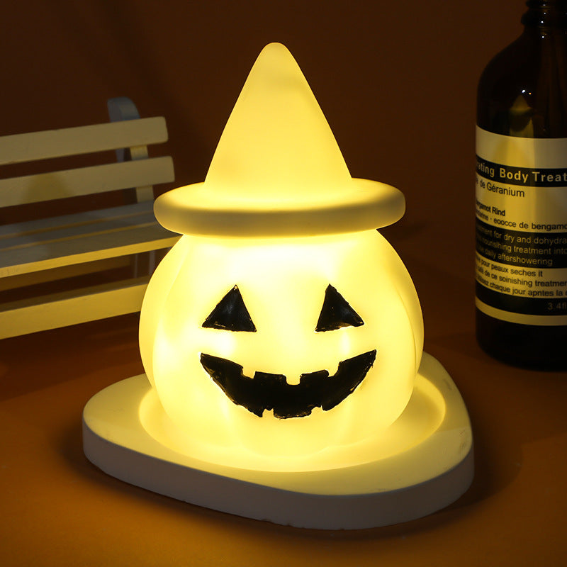 Glowing Halloween Night Lamp | LED Pumpkin & Ghost Decorations