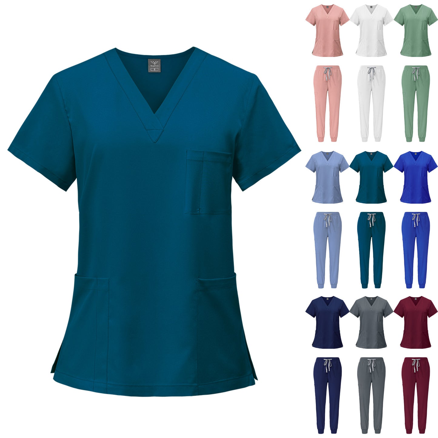 Lightweight Surgical Work Shirt – Quick-Drying Scrubs for Vets, Nurses & Doctors