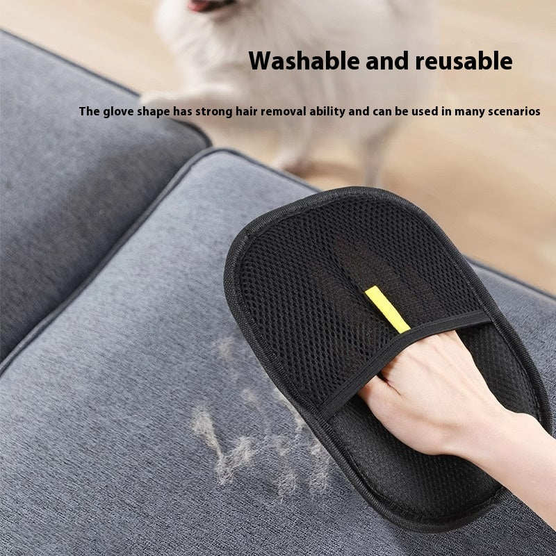 Pet Hair Remover Glove | Deshedding Brush Mitt for Dogs & Cats