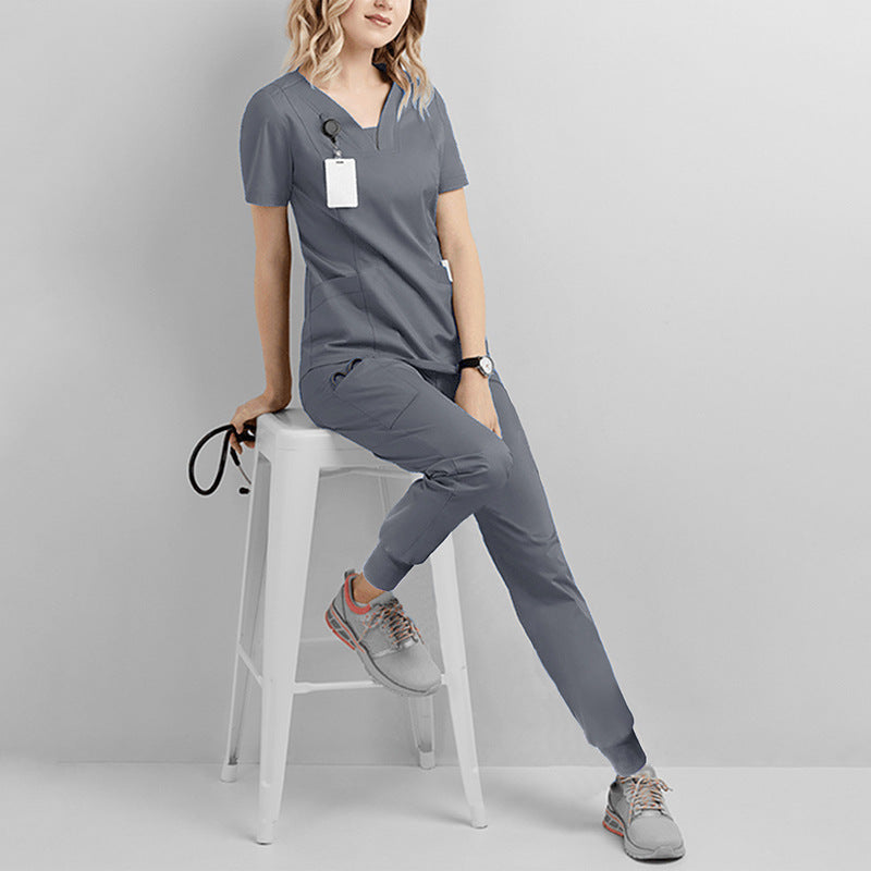 Waterproof Medical Nurse Suit – Dental & Hospital Operating Room Scrubs