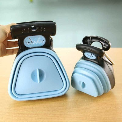 Dog Pooper Scooper with Bags – Foldable Portable Pet Waste Cleaner for Travel