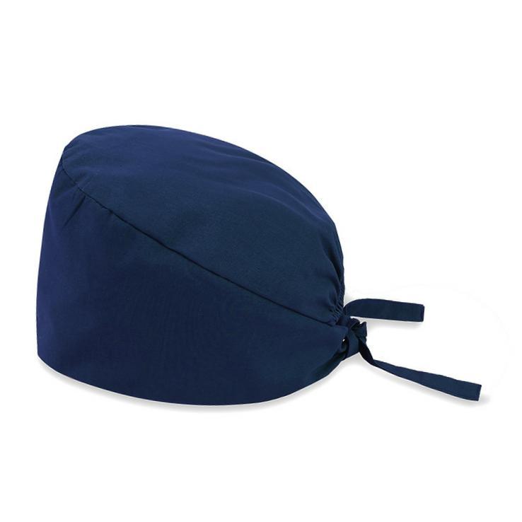 Pure Cotton Adjustable Nurse Cap – White Surgical Headwear for Women Doctors & Nurses