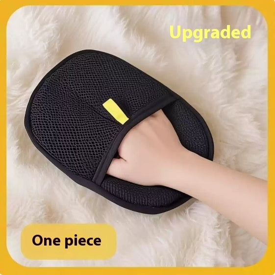 Pet Hair Remover Glove | Deshedding Brush Mitt for Dogs & Cats