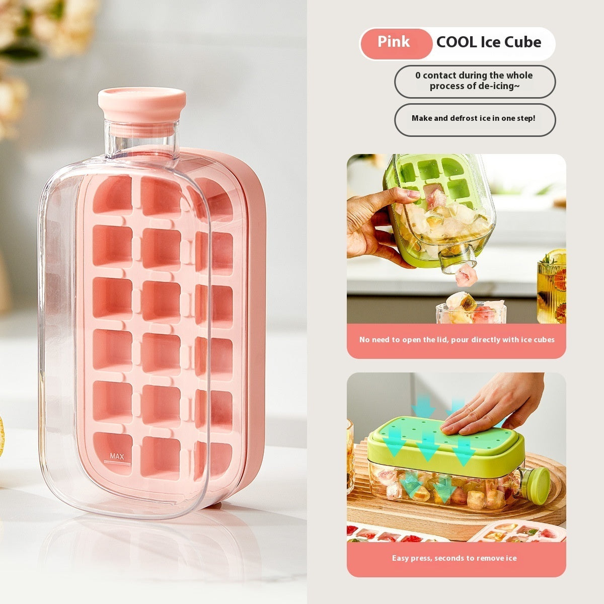Quick-Chill Cooling Cup | Portable Instant Ice Maker for Refreshing Drinks