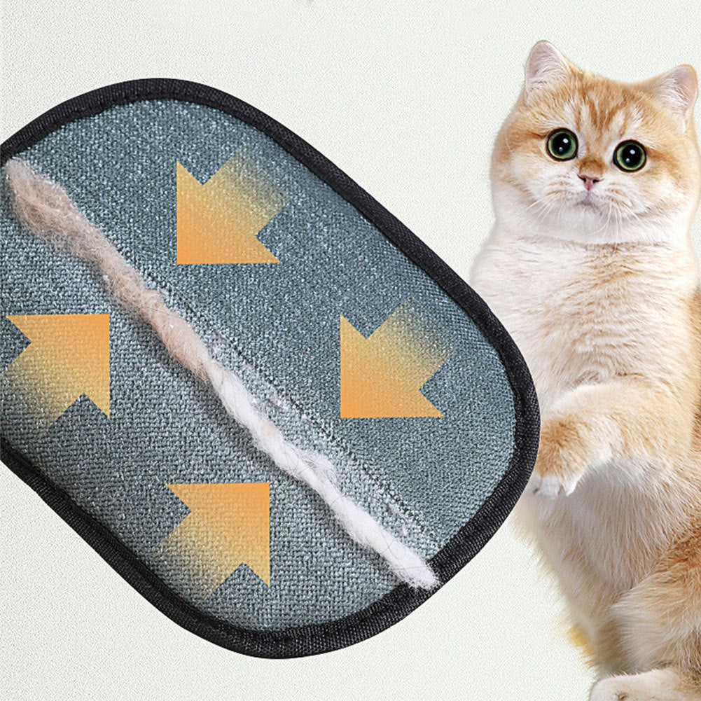 Pet Hair Remover Glove | Deshedding Brush Mitt for Dogs & Cats