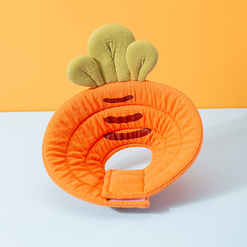 Pet Neck Protector – Soft Adjustable Collar for Post-Surgery & Injury Care