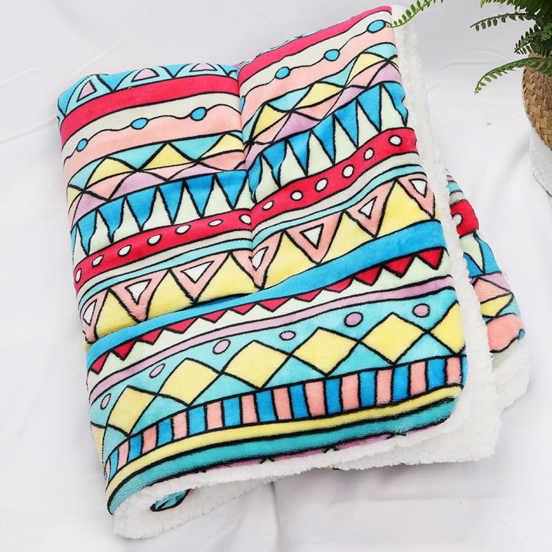 Pet Fleece Blanket – Soft Warm Mat for Dogs, Cats & Small Animals