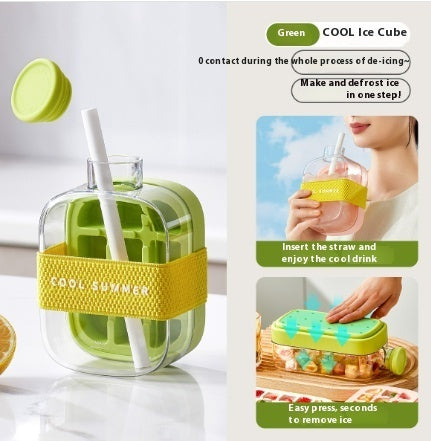 Quick-Chill Cooling Cup | Portable Instant Ice Maker for Refreshing Drinks