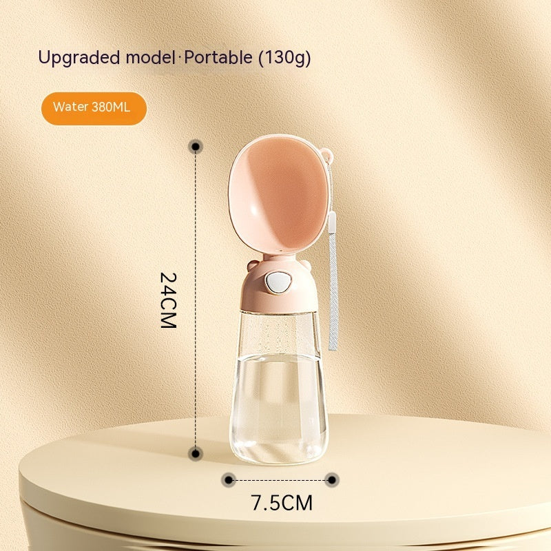 Outdoor Pet Water Bottle & Feeder | Portable Travel Bowl for Dogs & Cats