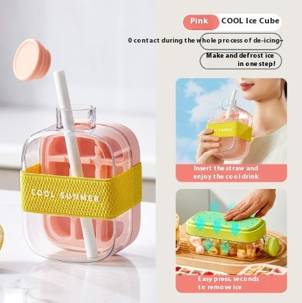 Quick-Chill Cooling Cup | Portable Instant Ice Maker for Refreshing Drinks