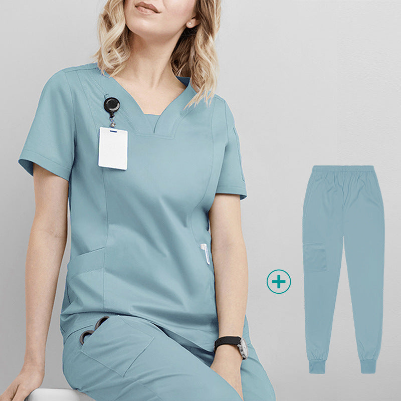 Waterproof Medical Nurse Suit – Dental & Hospital Operating Room Scrubs
