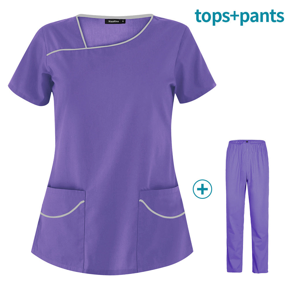 Multi-Purpose Work Scrubs– Stylish Overalls for Salon & Medical Use