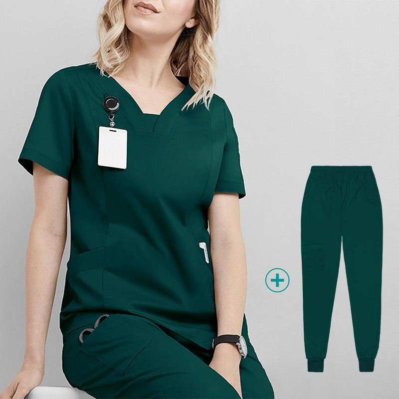 Waterproof Medical Nurse Suit – Dental & Hospital Operating Room Scrubs