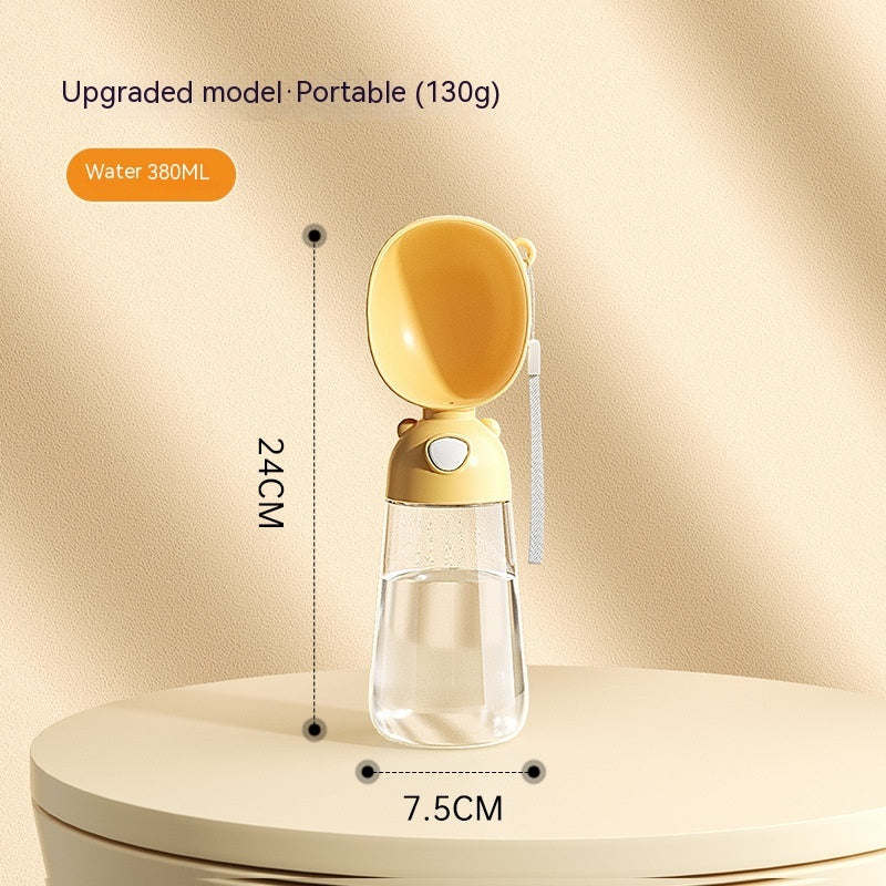 Outdoor Pet Water Bottle & Feeder | Portable Travel Bowl for Dogs & Cats