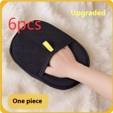 Pet Hair Remover Glove | Deshedding Brush Mitt for Dogs & Cats