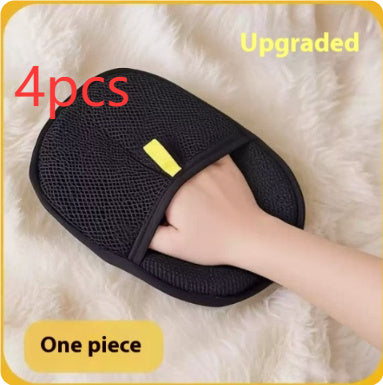 Pet Hair Remover Glove | Deshedding Brush Mitt for Dogs & Cats
