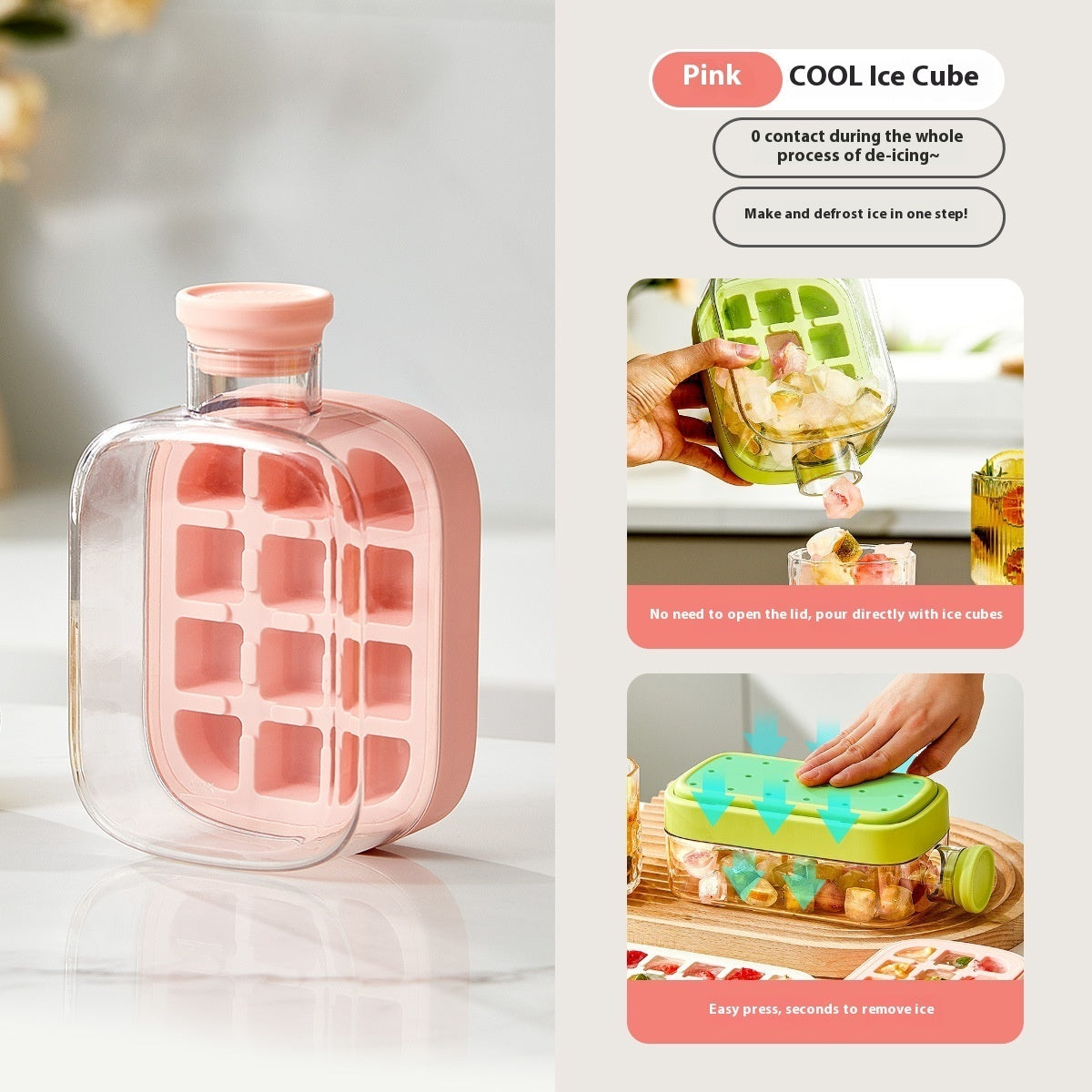 Quick-Chill Cooling Cup | Portable Instant Ice Maker for Refreshing Drinks